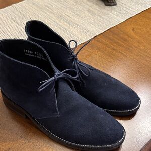 Thursday’s Boot Company
Men's Blue Suede Chukka Boots